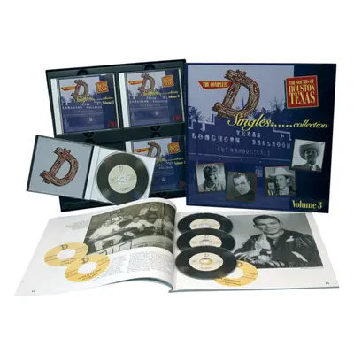 Various - The 'D' Singles - Vol.3, The Sounds Of Houston Texas (4-CD Deluxe Box Set)