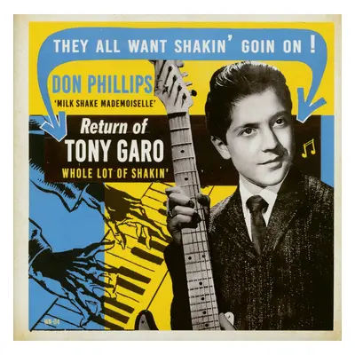 Tony Gardo & Don Phillips - Whole Lot Of Shakin' - Milk Shake Mademoiselle (7inch, 45rpm, PS, BC