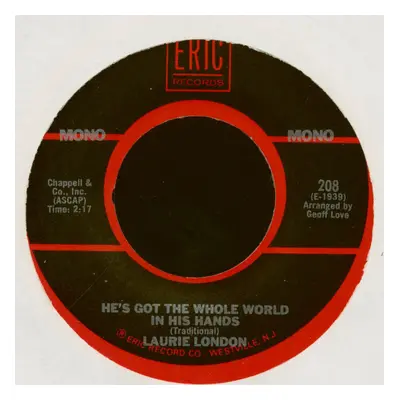 Laurie London - He's Got The Whole World In His Hands - The Cradle Rock (7inch, 45rpm)