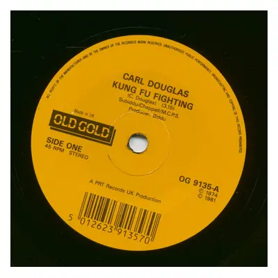 Carl Douglas - Kung Fu Fighting - Run Back (7inch, 45rpm, SC)