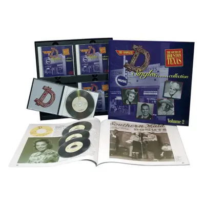 Various - The 'D' Singles - Vol.2, The Sounds Of Houston Texas (4-CD Deluxe Box Set)