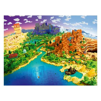 Ravensburger Puzzle 12000433 - World of Minecraft - 1500 Teile Minecraft Puzzle ...