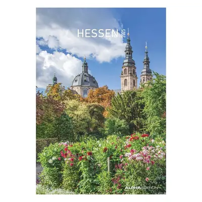 Hessen 2025 - Bild-Kalender 23,7x34 cm - Regional-Kalender - Wandkalender - mit ...