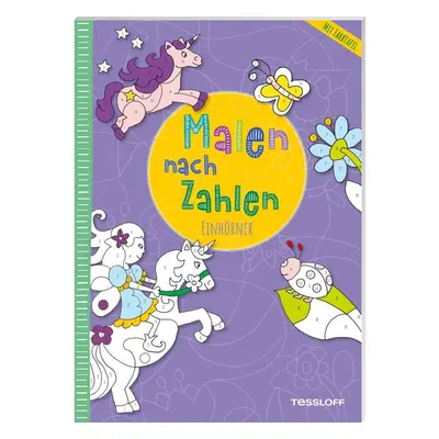 Malen nach Zahlen. Einhörner