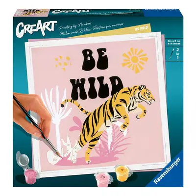 Ravensburger CreArt - Malen nach Zahlen 23665 - Be Wild - ab 12 Jahren