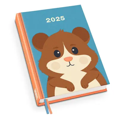 Hamster Taschenkalender 2025 - Tier-Illustration von Dawid Ryski - Terminplaner ...