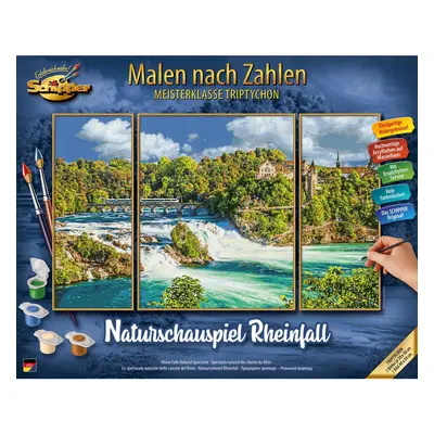 Malen nach Zahlen - Naturschauspiel Rheinfall