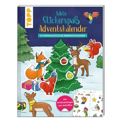 Stickerbuch-Adventskalender