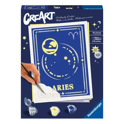 Ravensburger CreArt - Malen nach Zahlen 23736 - Sternzeichen Widder - ab 14 Jahr...