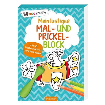 Mein lustiger Mal- und Prickel-Block