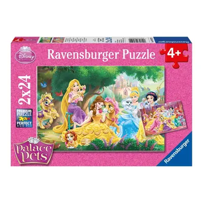 Disney Prinzessin: Beste Freunde der Prinzessinnen. Puzzle 2 x 24 Teile