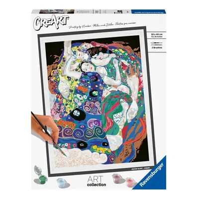 Ravensburger CreArt - Malen nach Zahlen 23649 - ART Collection: Virgin (Klimt) -...