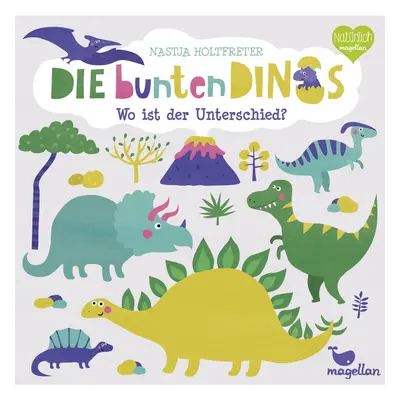 Die bunten Dinos - Wo ist der Unterschied?