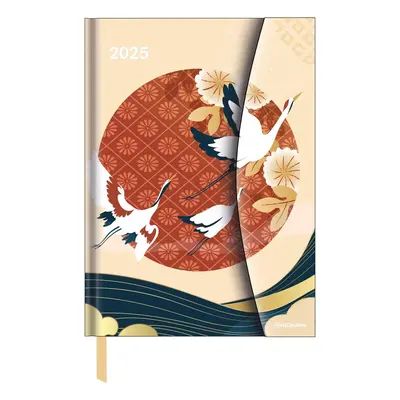 Japanese Papers 2025 - Diary - Buchkalender - Taschenkalender - 16x22