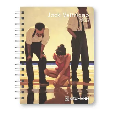 N NEUMANNVERLAGE - Jack Vettriano 2025 Diary, 16,5x21,6cm, Taschenkalender mit z...