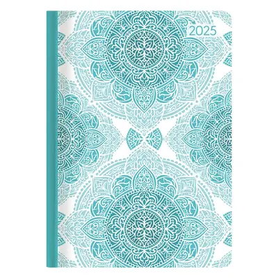 Lady Journal Midi Oriental 2025 - Taschen-Kalender 12x17 cm - Muster - mit Mattf...