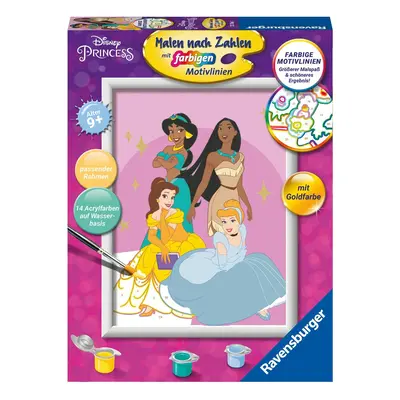 Ravensburger CreArt 23766 - Disney Prinzessinnen - Malen nach Zahlen Disney Prin...