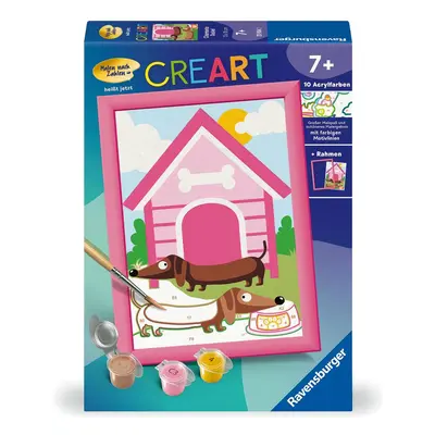 Ravensburger CreArt 23954 - Charmante Dacke - Malen nach Zahlen für Kinder ab 7 ...