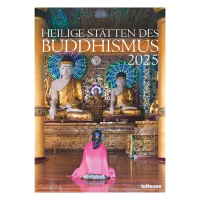 TeNeues - Heilige Stätten des Buddhismus 2025 Wandkalender, 29,7x42cm, Kalender ...