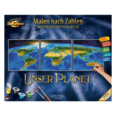 Schipper Malen nach Zahlen - Unser Planet (Tript.)