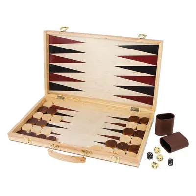 Schach und Backgammon Koffer