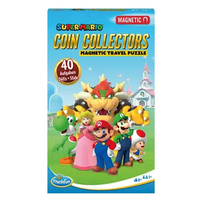 ThinkFun - 76547 - Super Mario Coin Collectors - Das magnetische Reise-Knobelspi...