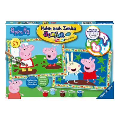 Ravensburger Malen nach Zahlen 28764 - Peppa Pig - Kinder 5-7 Jahren