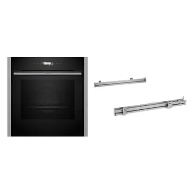 Neff Einbau-Elektro-Backofen BMK5430CR (SET: B54CR31N0 + Z1608BX0) (Edelstahl)