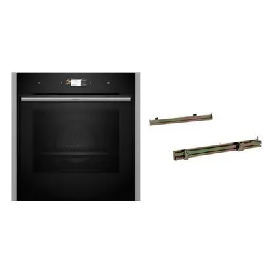 Neff Einbau-Elektro-Backofen BMK6470CS (SET: B64CS71N0 + Z1608CX0) (Edelstahl)