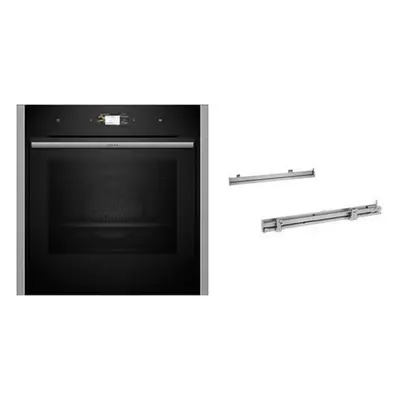 Neff Einbau-Elektro-Backofen BMK6430CS (SET: B64CS31N0 Z1608BX0) (Edelstahl)