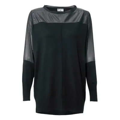 RICK CARDONA Damen Designer-Patchshirt Schwarz