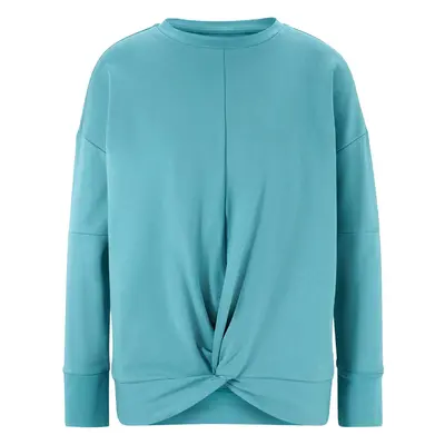 Damen Pullover Pulli Sweatshirt oversized blau ozean