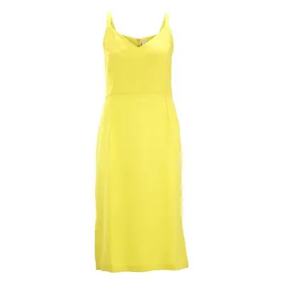 HEINE Damen Designer-Kleid Lemongelb