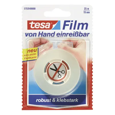 Tesafilm von Hand einreißbar