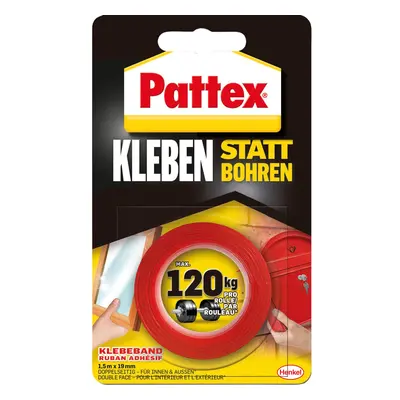 Kleben statt Bohren Pattex doppelseitig