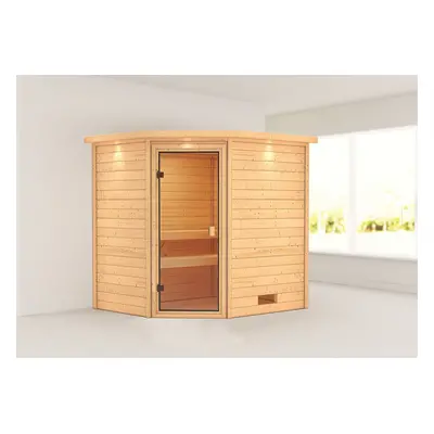 Sauna Elea 195x169x187cm, Eckeinstieg