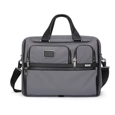 TUMI Alpha 3 Expandable Organizer Laptoptasche Meteor Grey