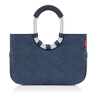 Reisenthel Loopshopper M Herringbone Dark Blue