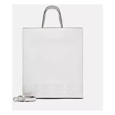 Liebeskind Berlin Paper Bag M Carter Logo Offwhite