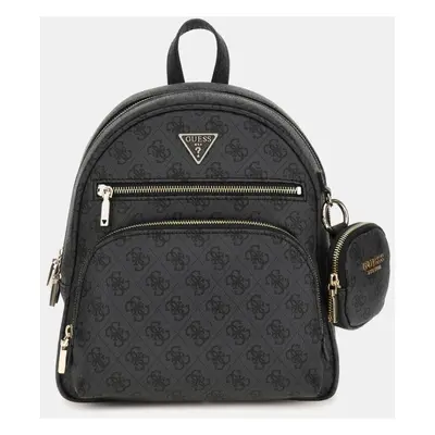 GUESS Power Play Rucksack Coal Logo