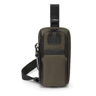 TUMI Alpha 3 Compact Sling Olive Night