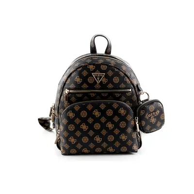 GUESS Power Play Rucksack Mocha Logo