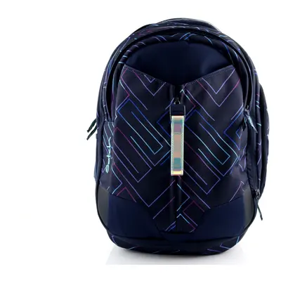 Satch Match Schulrucksack Purple Laser