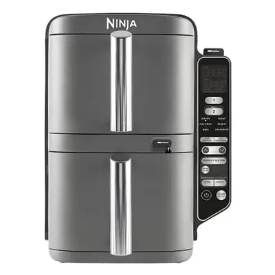 Ninja Double Stack XL 2-Ebenen Heißluftfritteuse 9 5 L mit Smart Cook System SL451EU