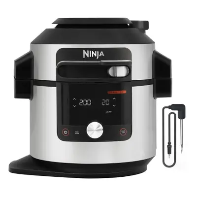 Ninja Multikocher, 7,5 Liter, 14 Garfunktionen, SmartLid, edelstahl, OL750EU