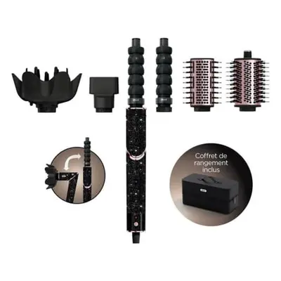 Shark FlexStyle Sparkle - Black Diamond Limited Edition 5-in-1 Haarstyler und -trockner Geschenk