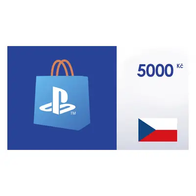 PlayStation Network Card 5000 Kč - PSN Czech Republic