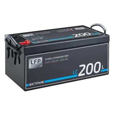 ECTIVE LC 200L 12V LiFePO4 Lithium Versorgungsbatterie 200 Ah