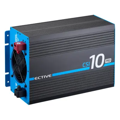 ECTIVE CSI 10 PRO 1000W/12V Sinus-Wechselrichter mit Netzvorrangschaltung und Ladegerät