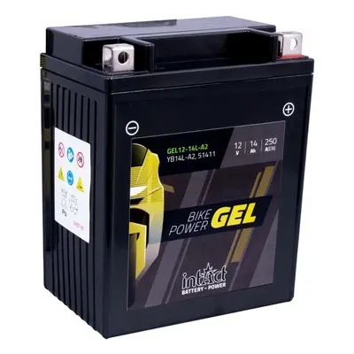 Intact Bike-Power GEL Motorradbatterie GEL12-14L-A2 14Ah (DIN 51411) YB14L-A2